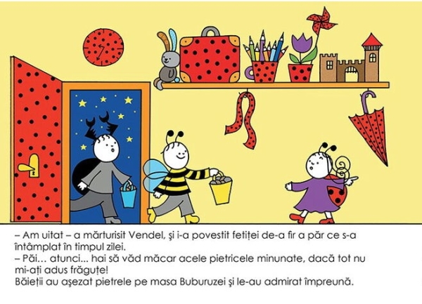 ihærdige frimærke skandaløse Bobiţă şi Buburuză desenează, 4 ani+, Casa